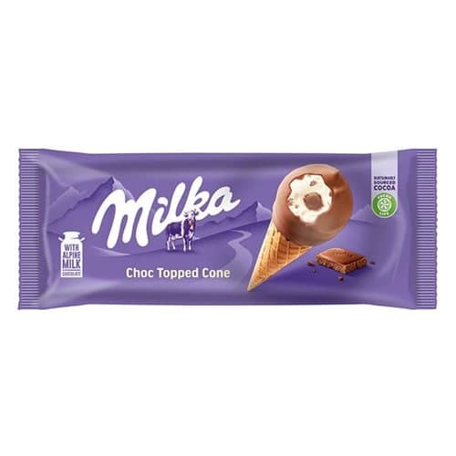 Sladoled Milka Kornet