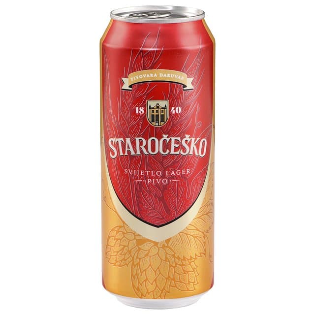 Staročeško Pivo Limenka