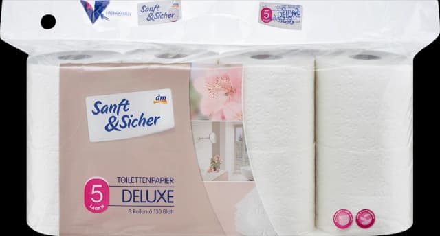 Sanft&Sicher toal.p.Deluxe.5 sl.8x130l