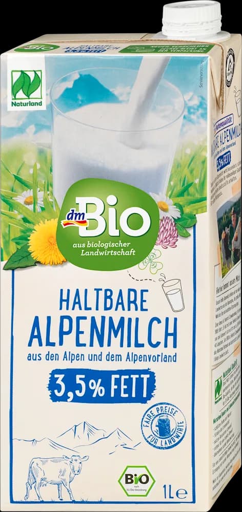 dmBio trajno mlijeko 3,5% m.m. 1 l