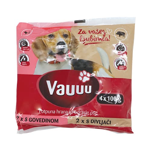 HRANA VAUUU MP GOV/DIVJ. 2*2*100 g