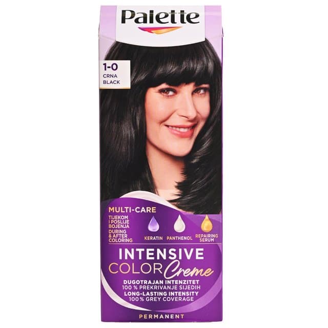 Boja za kosu Palette ICC N1 Crna