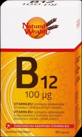 NW vitamin B12 100 µg 60 kapsula