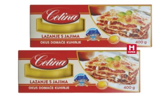 Tjestenina Lazanje Rica Br. 12
