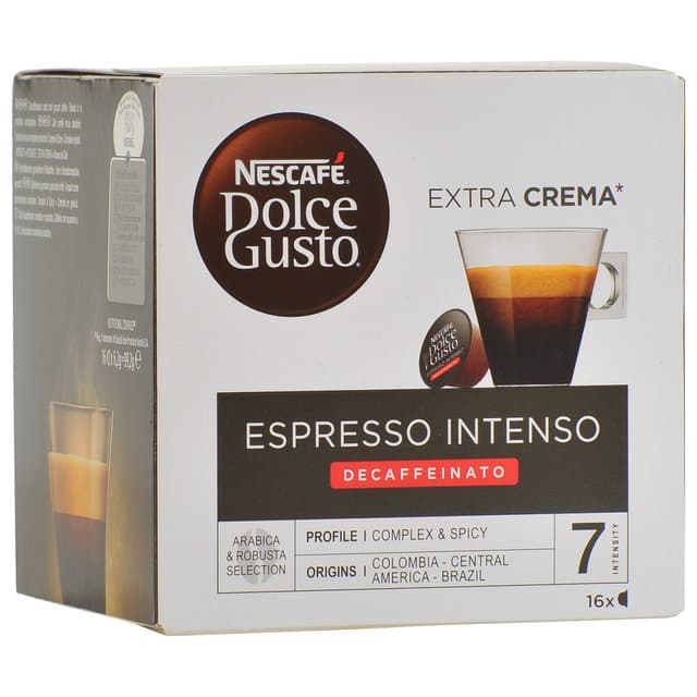 Nescafe Dolce Gusto Espresso Intenso Bez Kofeina