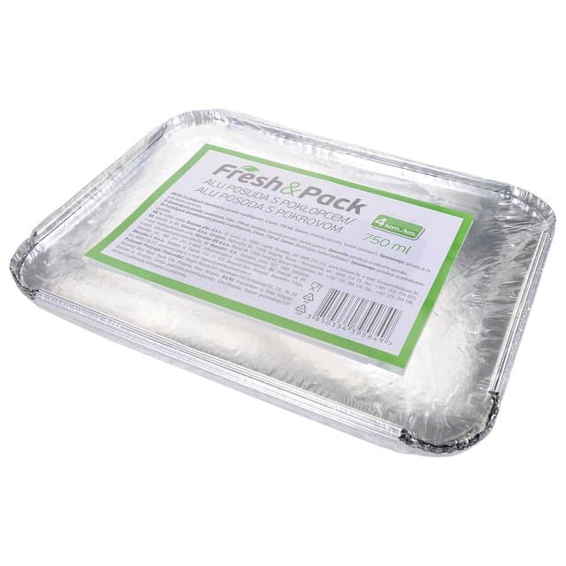 ALU POSUDA+POKL F&P 750ml 4/1