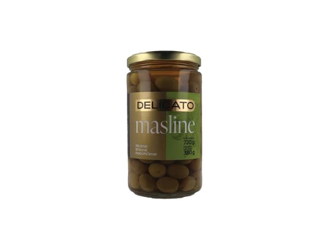 MASLINE ZELENE 720 g DELICATO