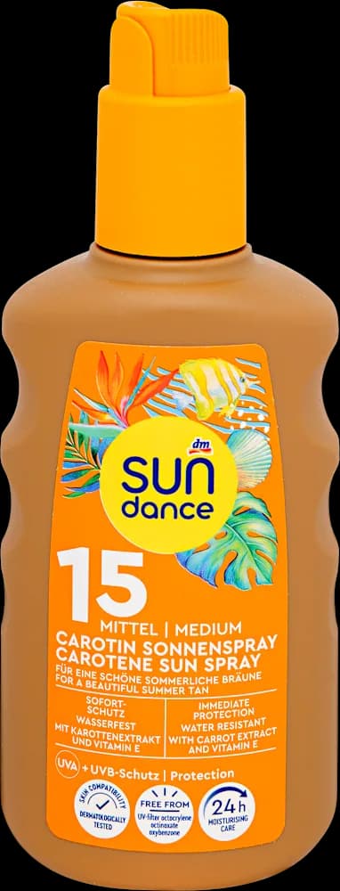 SUNDANCE sprej/sunč.s karot. ZF15, 200ml