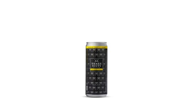 VODKA THREE SIXTY RTD PASSION FRUIT 10% 0,33 L