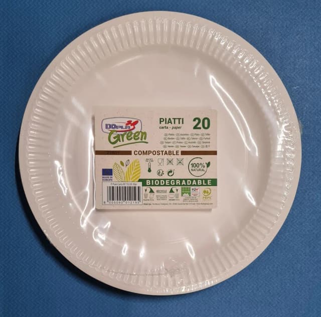 TANJURI PAPIRNATI PLITKI 22cm 20/1 BIO