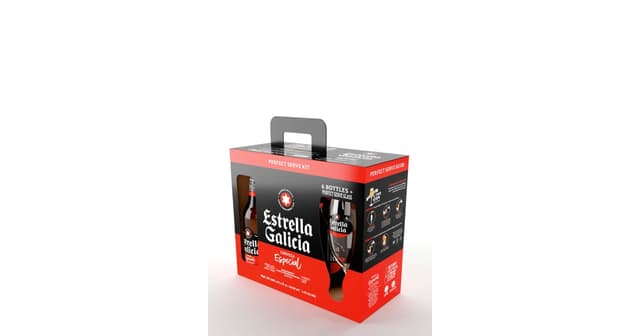PAKET ESTRELLA GALICIA ESPECIAL NEP.A. 0,33 6KOM + ČAŠA (1)*