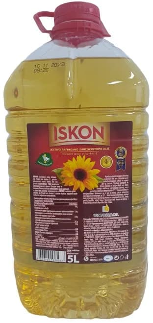 5L ISKON SUNCOKRETOVO ULJE
