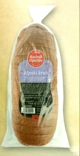 KRUH MIJEŠANI PŠENIČNI PANONSKI 600 g PEKAR TOMO REZANI