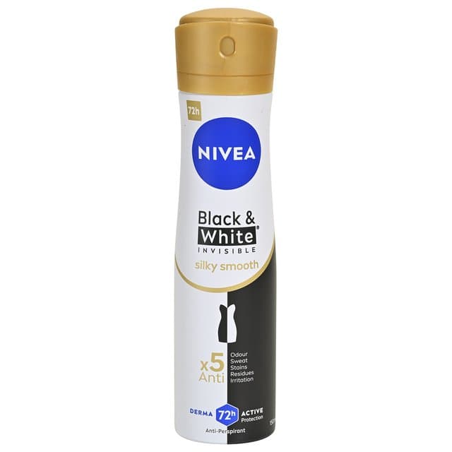 Deo Nivea B&W Silky Smooth sprej