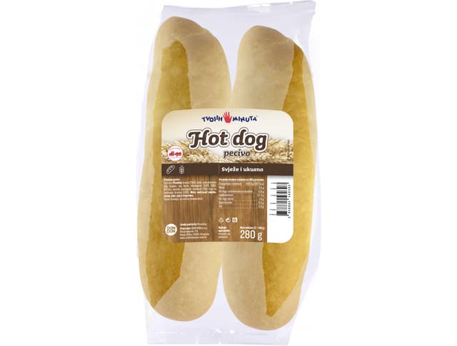 Pecivo Hot Dog 2/1