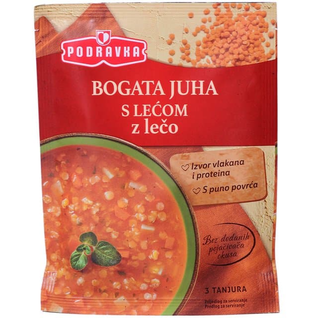 Juha bogata s lećom