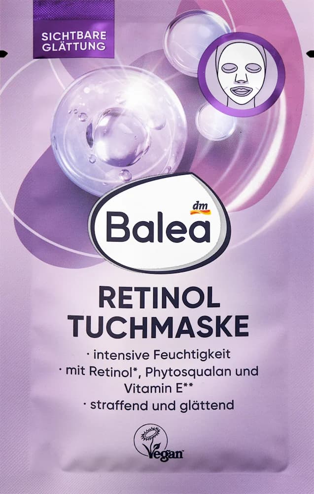 Balea maska/maram./lice retinol 1 kom. T