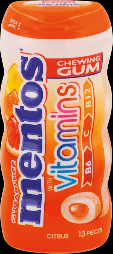 B_Mentos Žvakaće gume Vitamins 26g