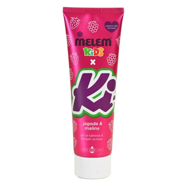 Šampon i gel 2u1 Melem Kiki jagoda i malina