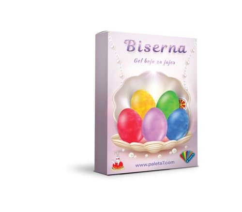 BOJA ZA JAJA 5/1 BISERNA