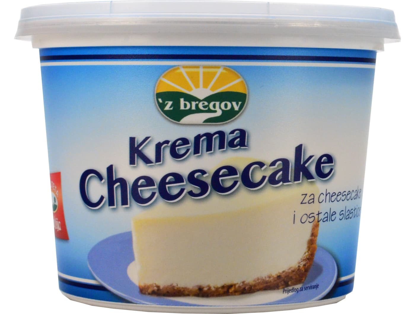 Vindija 'z bregov, Vindija Krema Cheesecake
