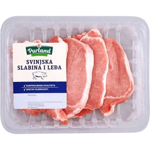 KPur. Svinjska slabina i leđa 400g