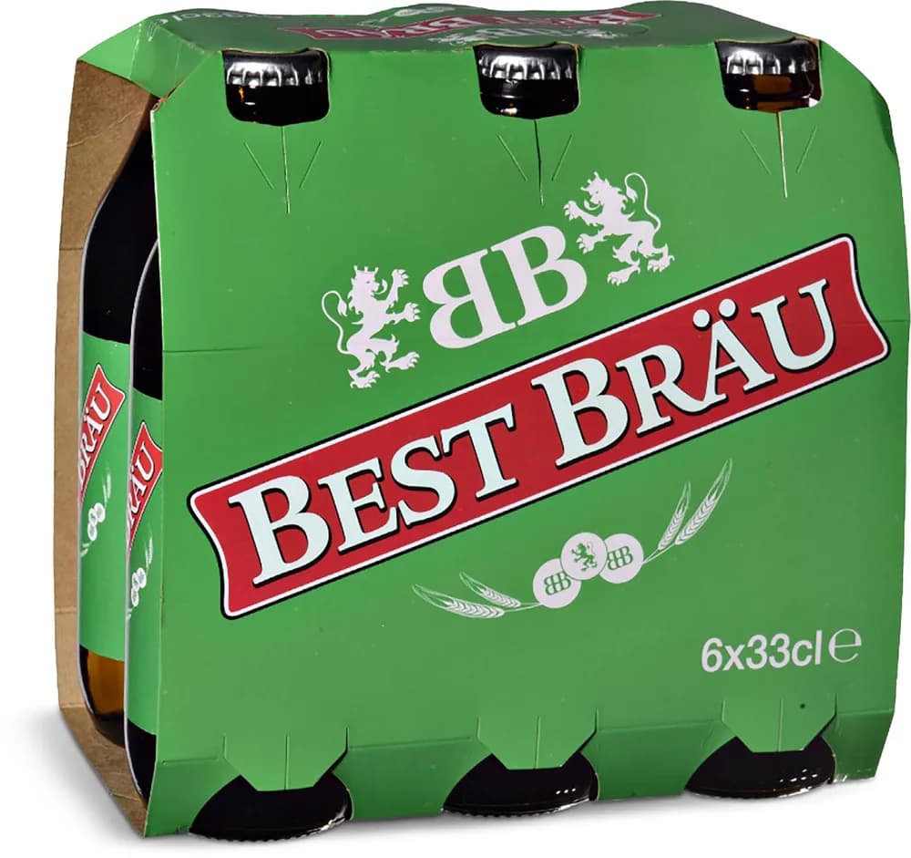 PIVO BEST BRAU LAGER 4,7% 6x330 ml