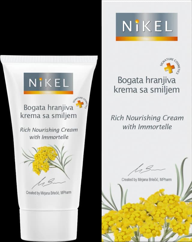 KREMA HRANJ NIKEL SMILJE 50 ml