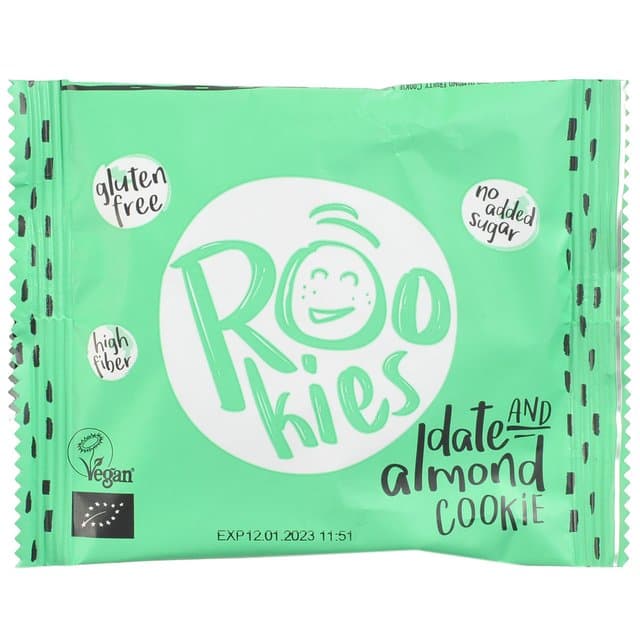 PLOČICA VOĆNA DATULJA BADEM 40g ROOKIES