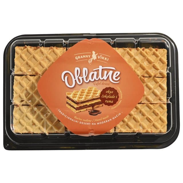 KOLAČ OBLATNE ČOK RUM 200g