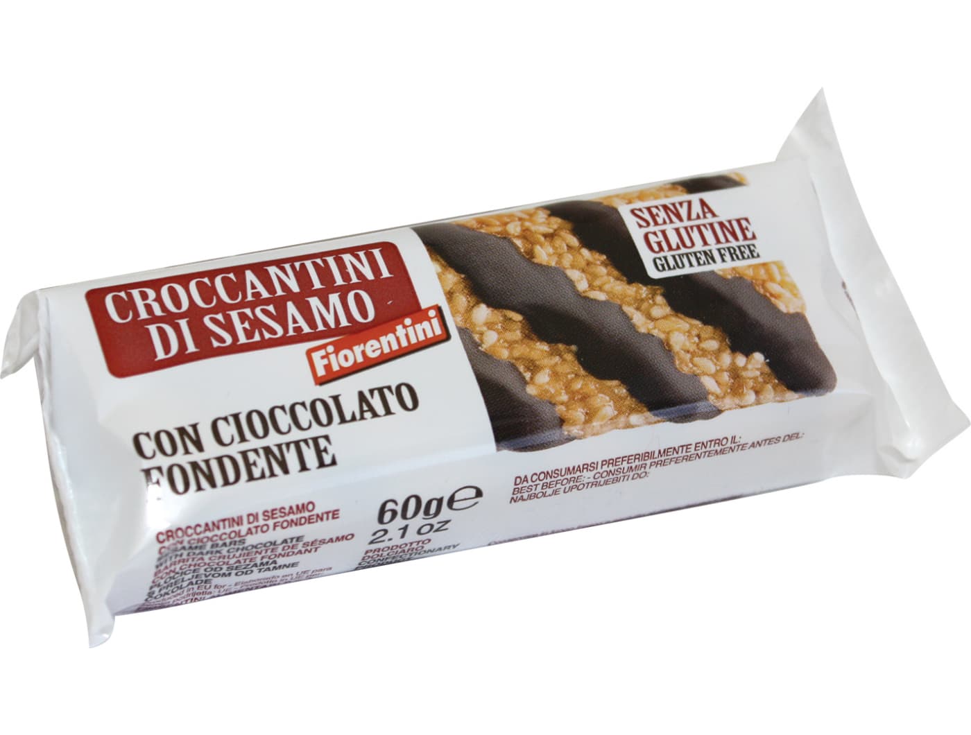 PLOČICE SEZAM S ČOKOL.60 g FIO