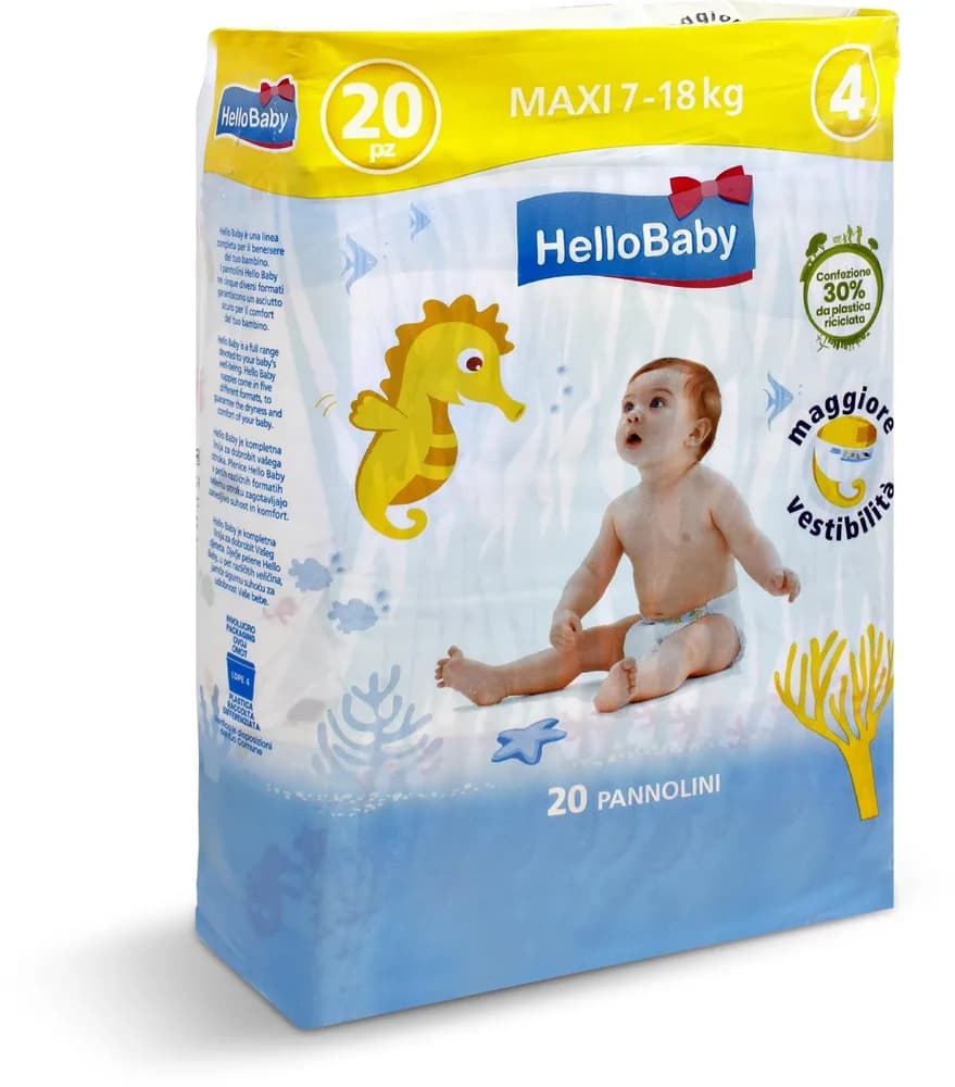 PELENE MAXI 4, 7-18kg, 20kom
