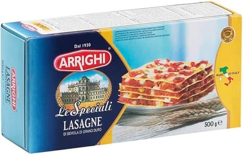 TJ.LAZANJE S JAJ. 500 g ARRIG