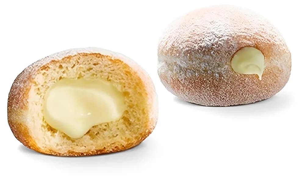 Mini krafna bijela čokolada