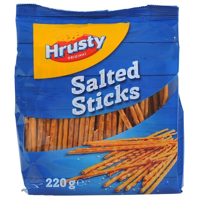 ŠTAPIĆI K PLUS HRUSTY SLANI 220g