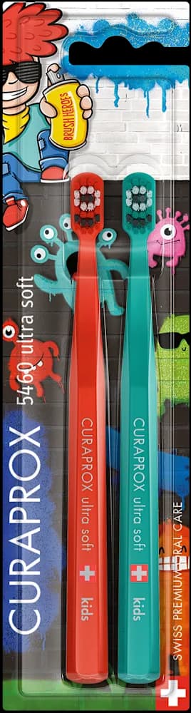 Curaprox zub.dj.čet. Graffiti 2 kom.