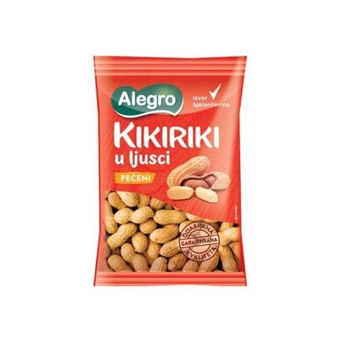 KIKIRIKI PECENI U LJUSCI 400 G ALEGRO