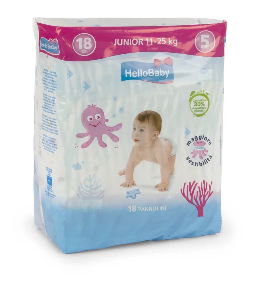 PELENE JUNIOR 5, 11-25kg, 18kom