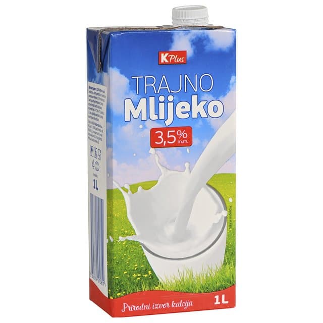 MLIJEKO UHT K PLUS 1L 3.5%