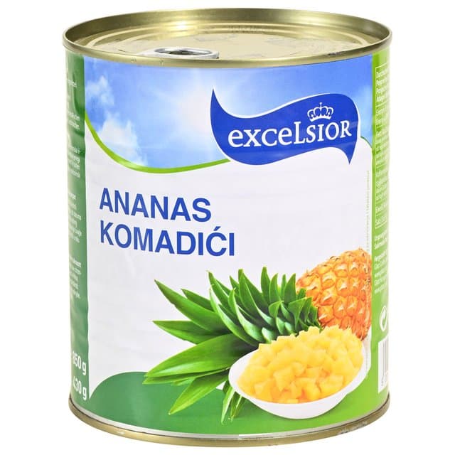 KOMPOT ANANAS KOM 850/430 g EXCELS