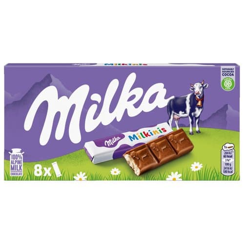 ČOKOLADA MILKA MILKINI STICKS 87.5 g