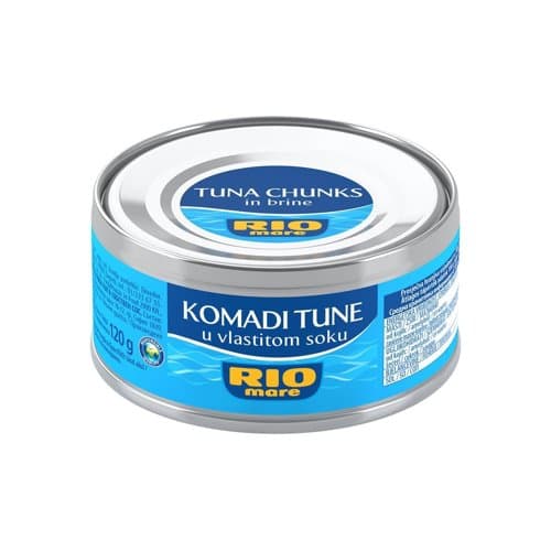 TUNA KOMADIĆI 185g MARE-ocijeđene mase 130g