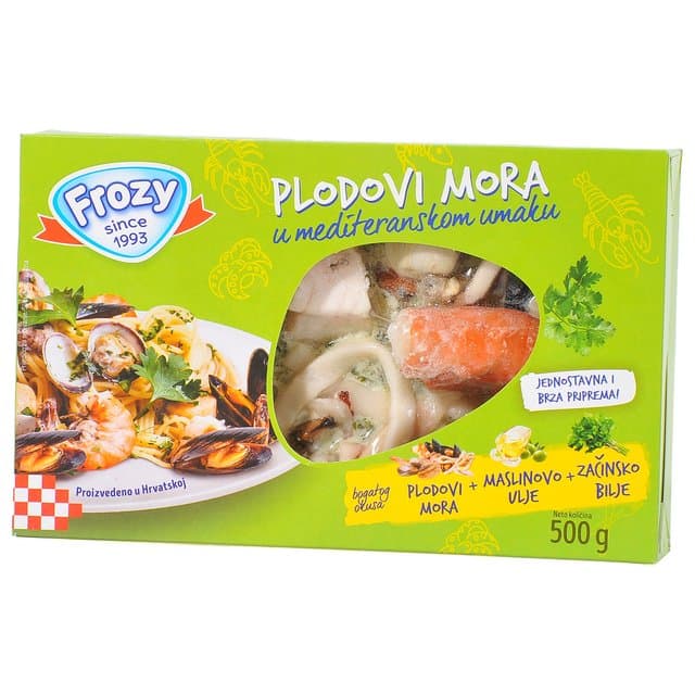 Plodovi mora u mediteranskom umaku