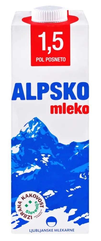 Alpsko mlijeko 1,5%mm