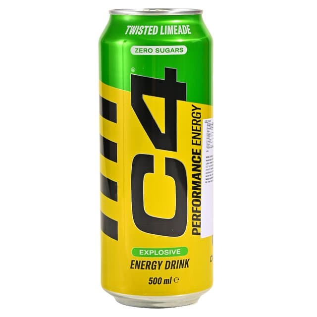 NAPITAK C4 ENERGY TWIST LIMEADE 0.5 L