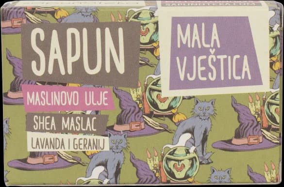 Sapunoteka toal.sap.Mala vještica 100g