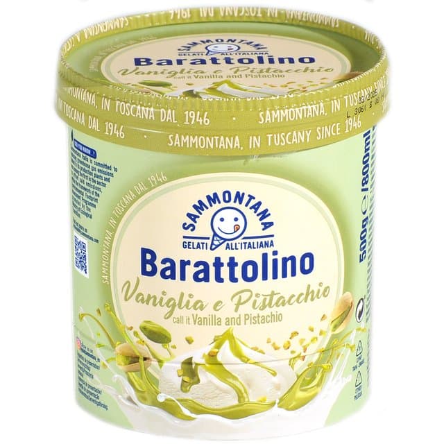 Sladoled Barattolino Vanilija Pistacio