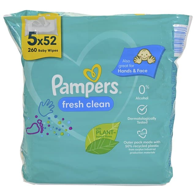 Pampers Fresh Clean vlažne maramice