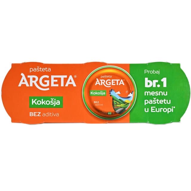 Pašteta kokošja 3 x 95 g