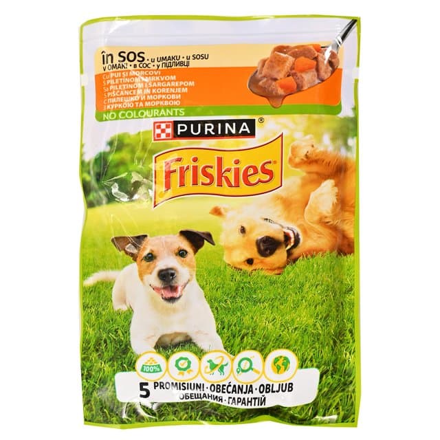 Friskies Hrana za pse piletina i mrkva Adult